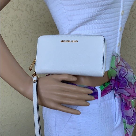 MICHAEL KORS JET SET TRAVEL LG FLAT MF PHN CASE - Picture 16 of 16